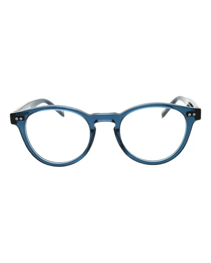 Tommy Hilfiger Brille mit rundem Gestell - Blau Blau