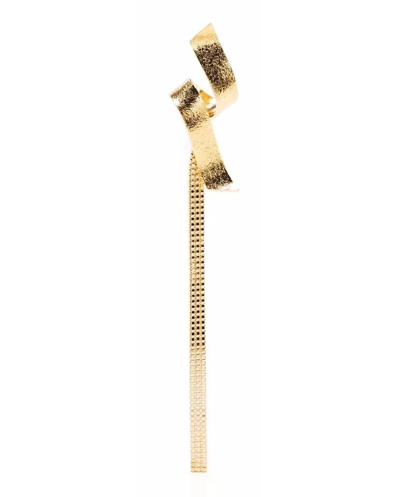 Wouters & Hendrix Verdrehter Ohrring - Gold Gold