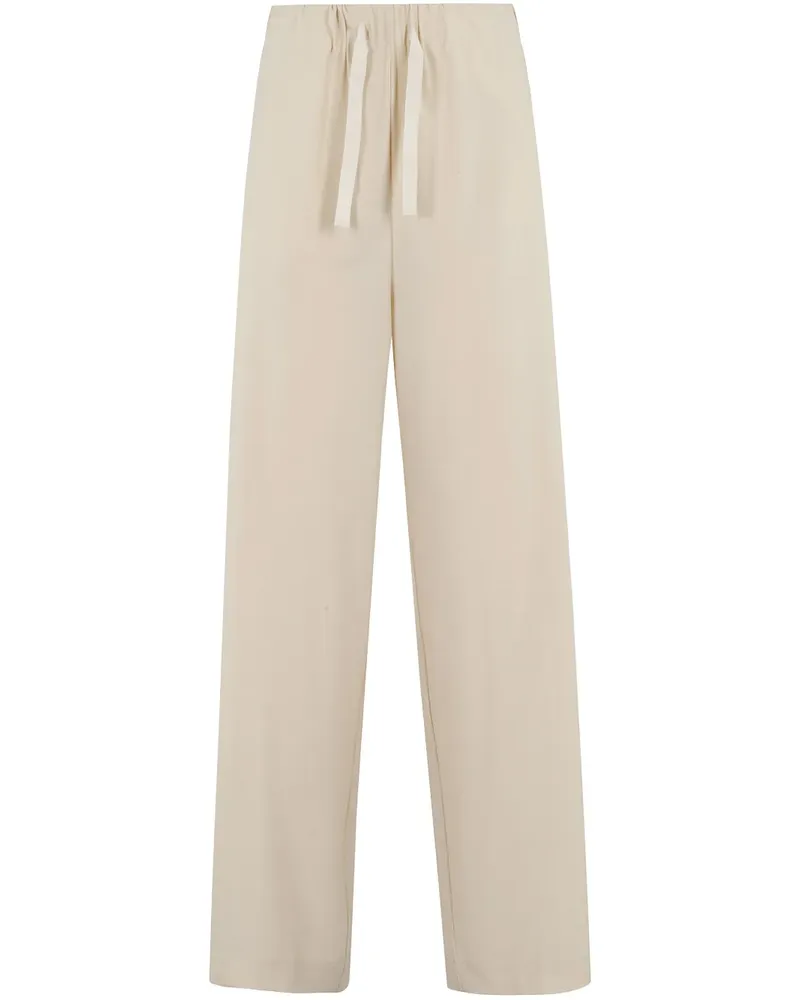 Semicouture Hose mit geradem Bein - Nude Nude