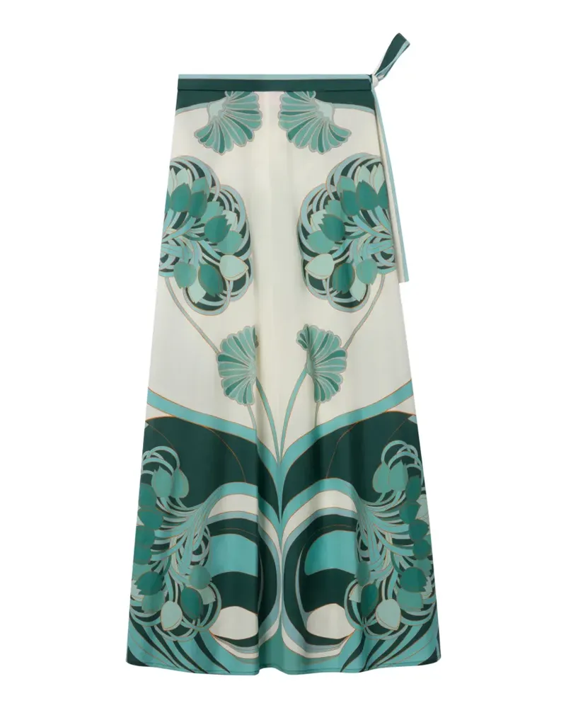 La DoubleJ Sarong-Rock - Grün Grün