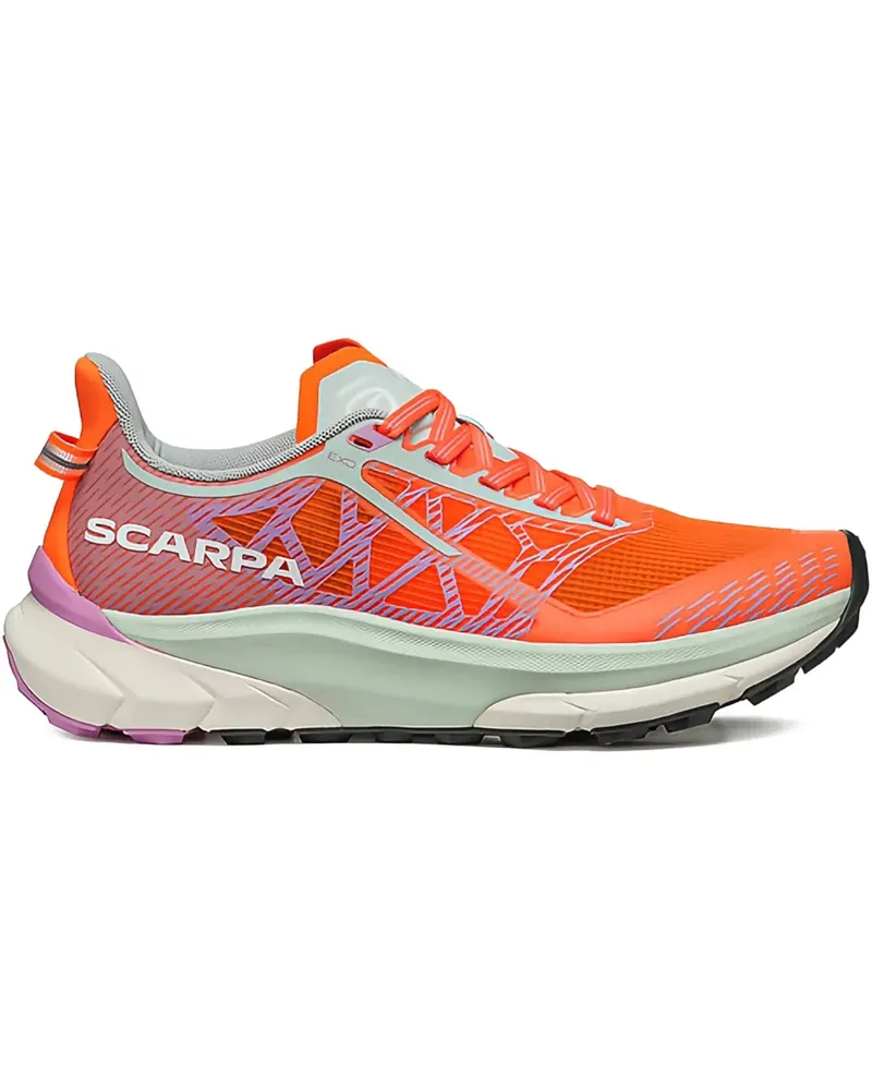 Scarpa Sneakers mit Mesh-Einsatz - Orange Orange