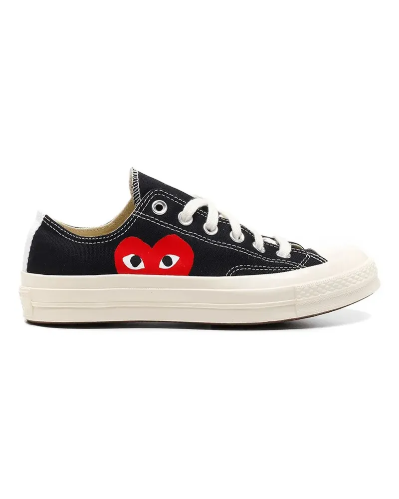 Comme des Garçons x Converse Chuck 70 heart-logo sneakers - Schwarz Schwarz