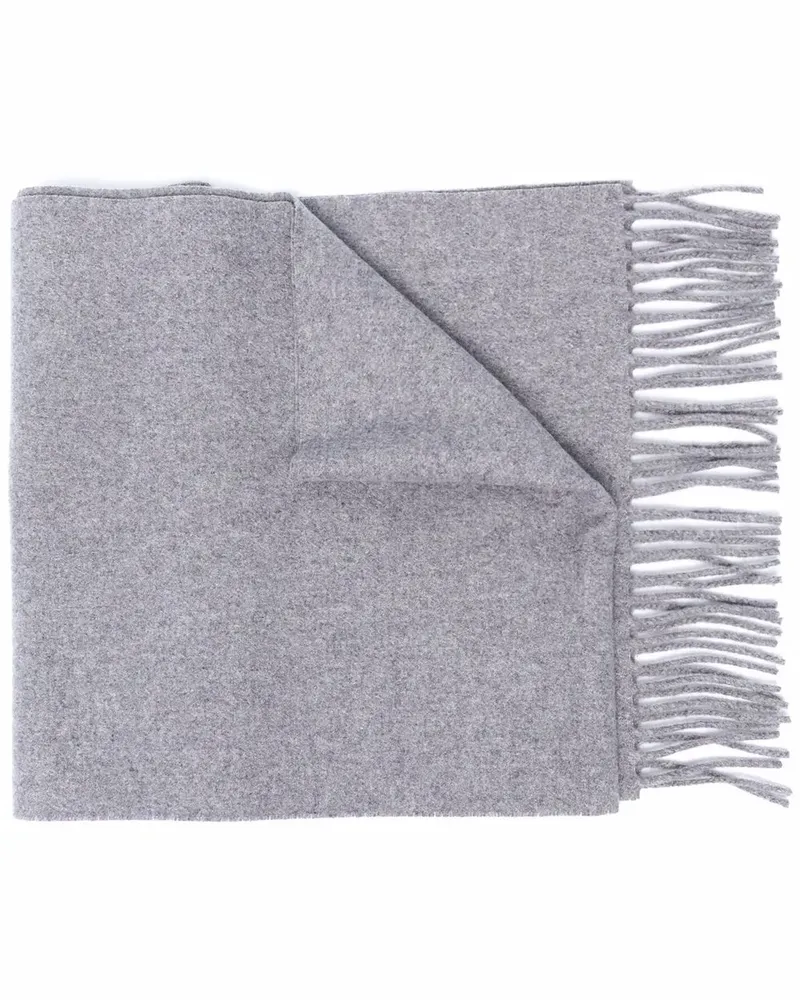 Vivienne Westwood Schal mit Logo-Stickerei - Grau Grau
