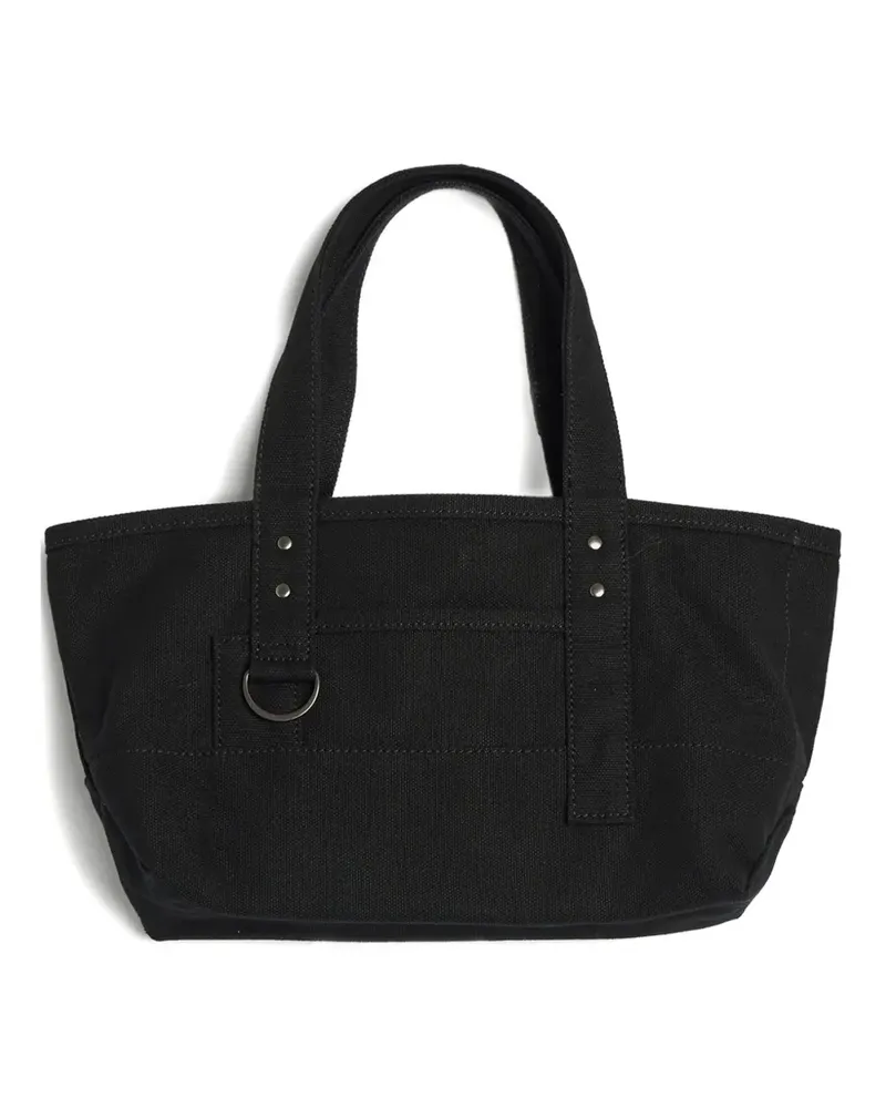 Yohji Yamamoto Mini Tote Bag - Schwarz Schwarz