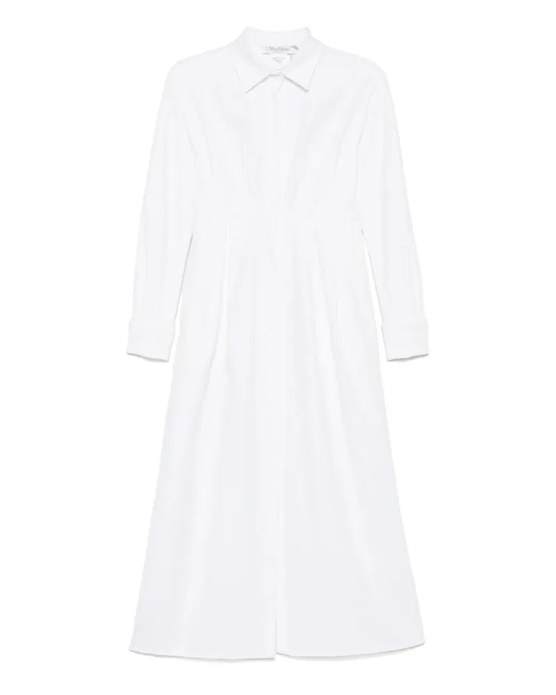 Max Mara Arezzo Maxikleid - Weiß Weiß