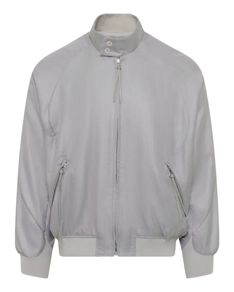 Post Archive Faction Opening bomber jacket - Grau Grau