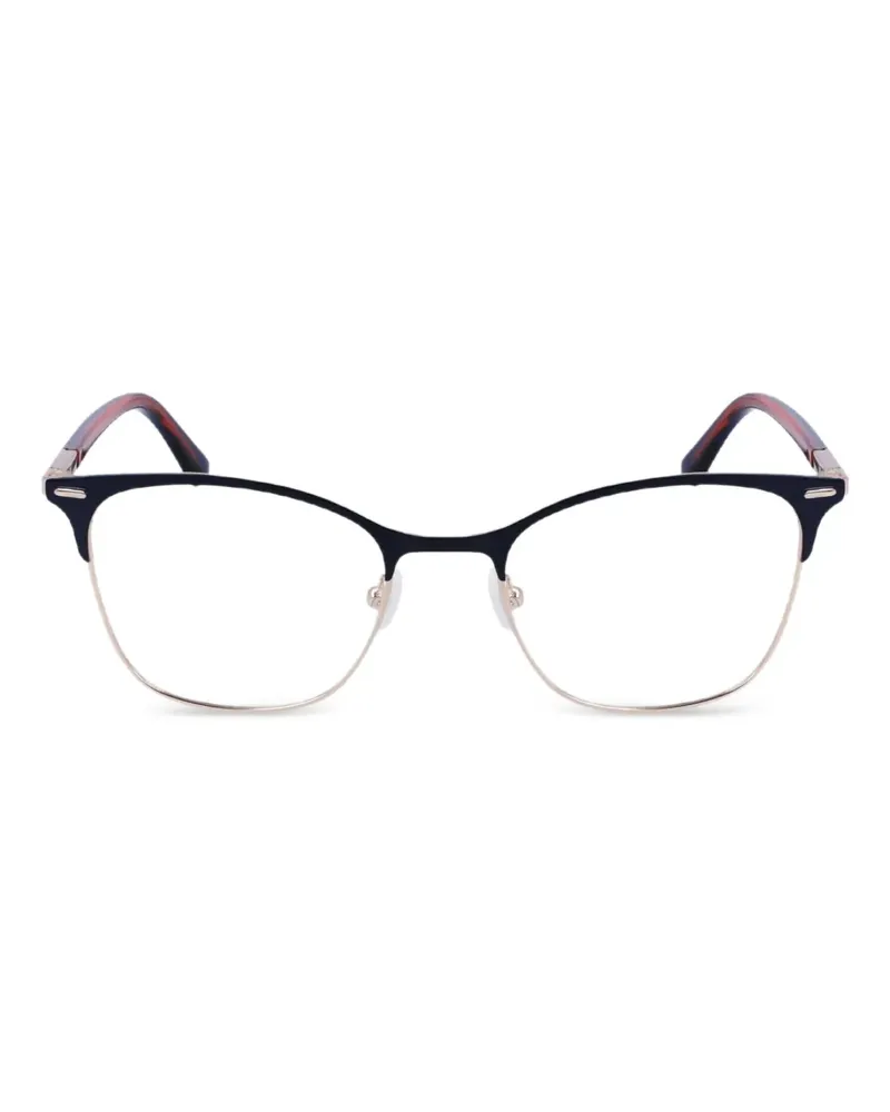 Calvin Klein Brille mit Cat-Eye-Gestell - Blau Blau