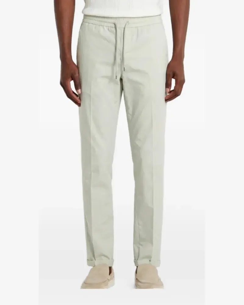 Mason's New York Sack drawstring-waistband turn-up trousers - Grau Grau