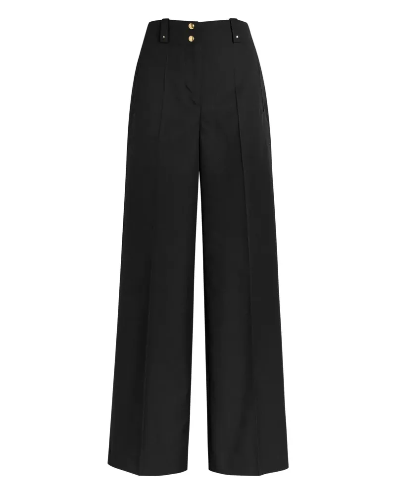 Moncler wide-leg trousers - Schwarz Schwarz