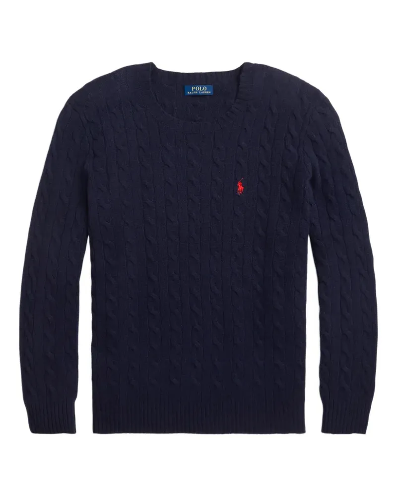 Ralph Lauren Pullover mit Zopfmuster - Blau Blau