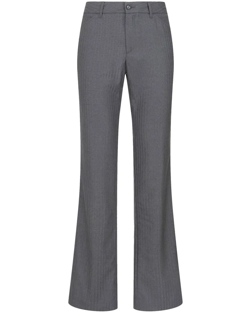 Etro Hose mit geradem Schnitt Grau