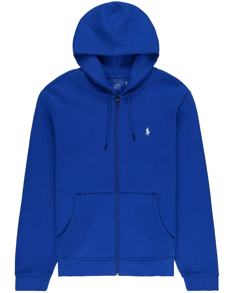Ralph Lauren Kapuzenjacke mit Logo-Stickerei - Blau Blau