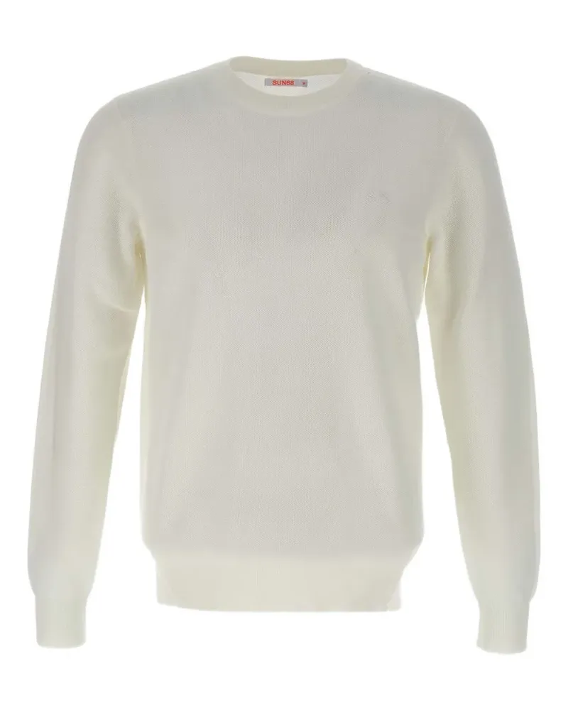 Sun68 Klassischer Pullover - Nude Nude