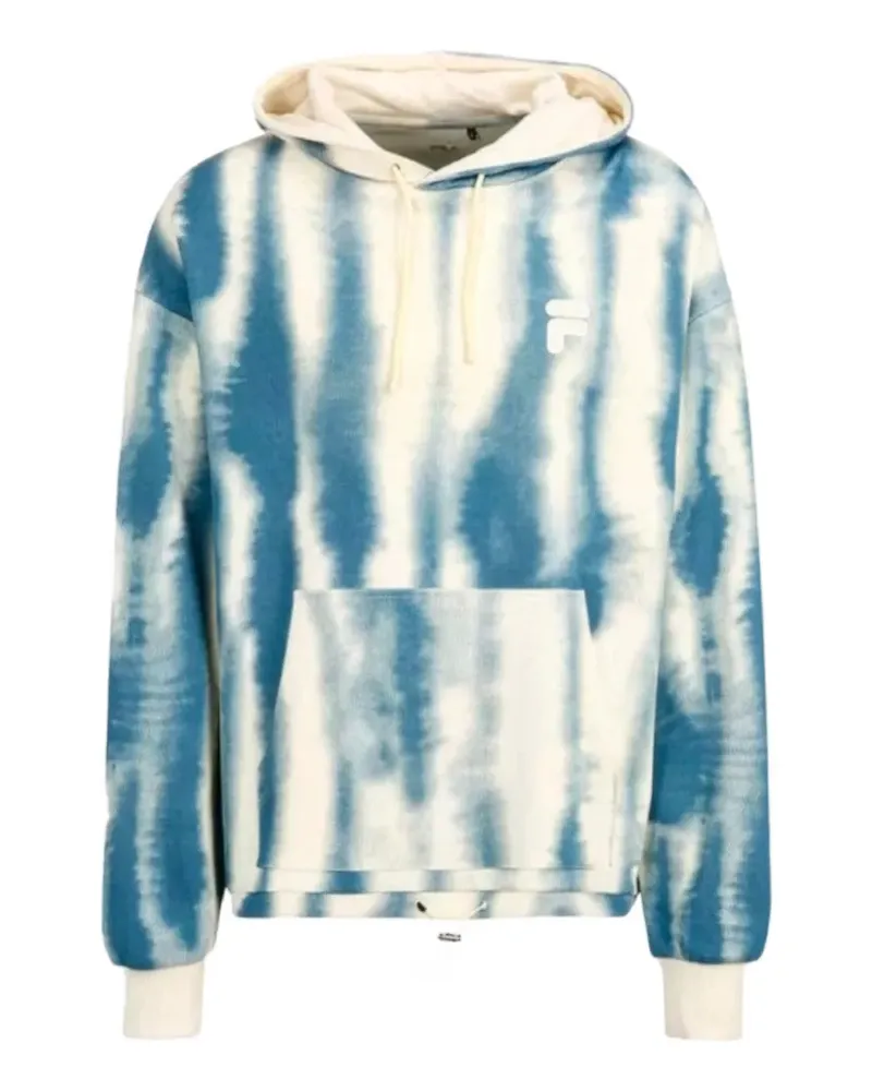 Fila Hoodie mit Batik-Print - Blau Blau