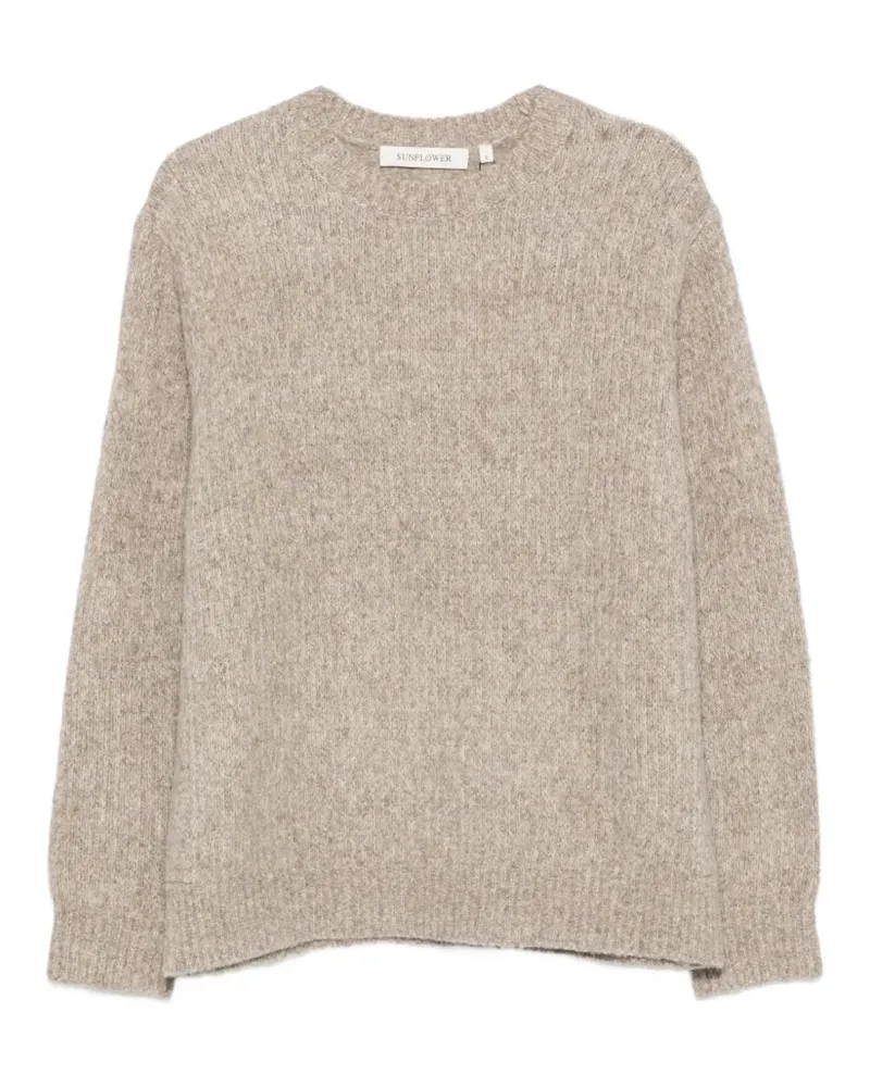 Sunflower Pullover mit rundem Ausschnitt - Nude Nude