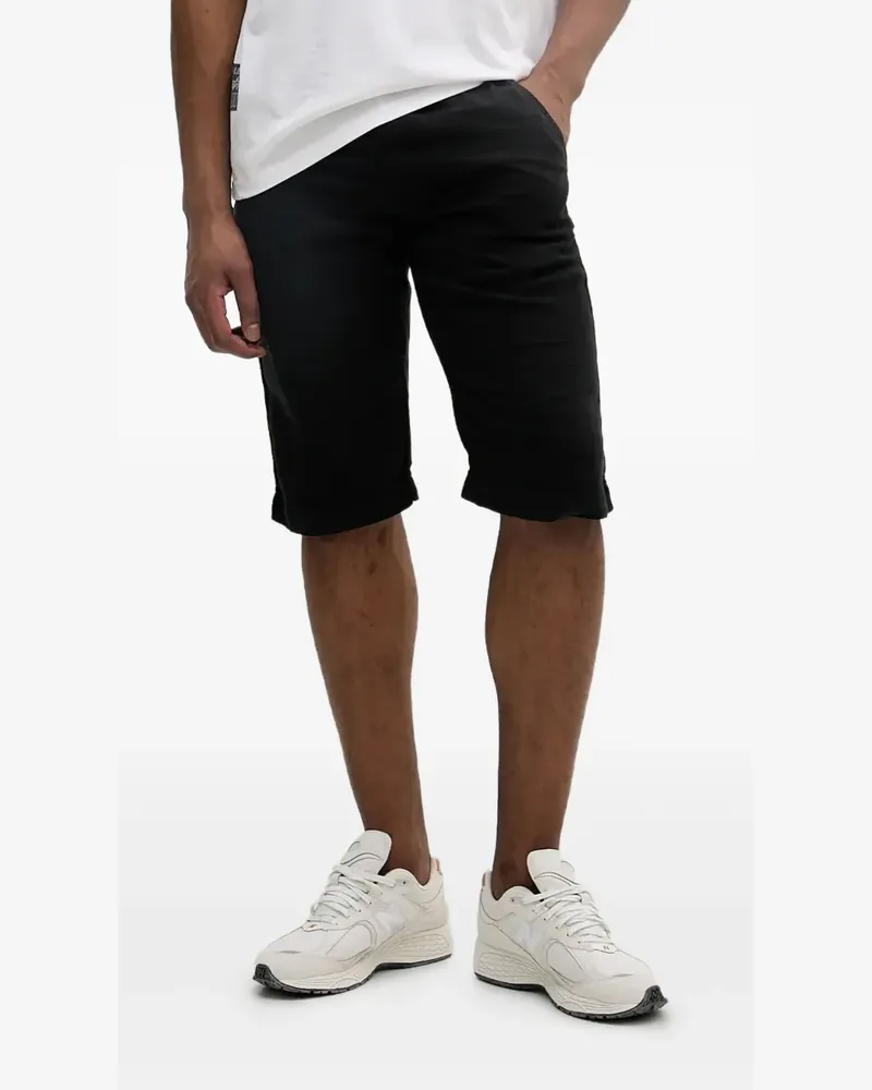 Karl Lagerfeld Shorts mit elastischem Bund - Schwarz Schwarz