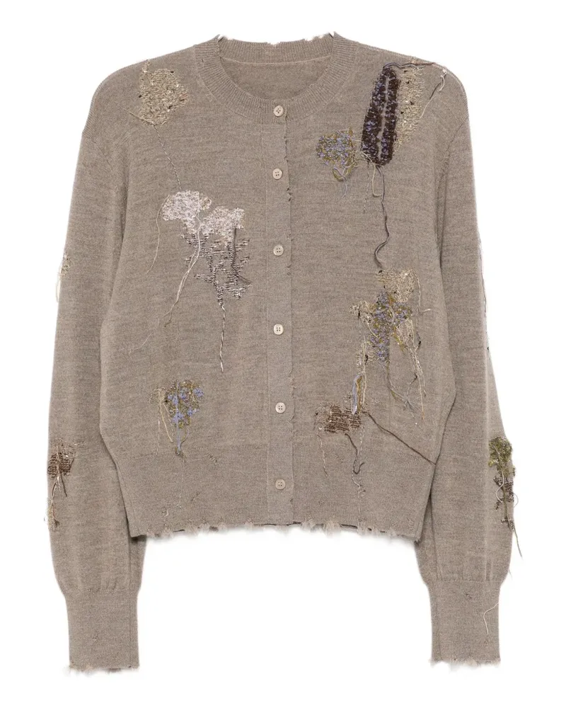 JNBY Botanical Cardigan - Braun Braun