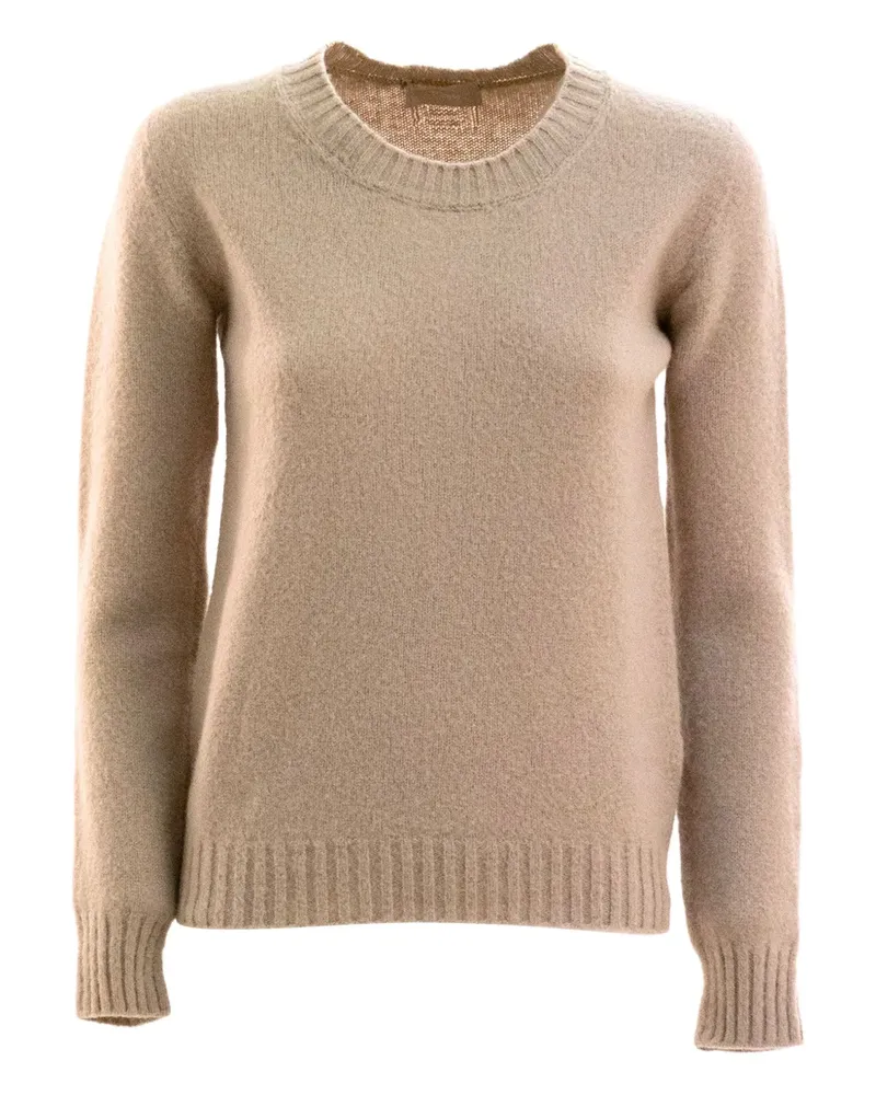 Drumohr  Gerippter Pullover - Nude Nude
