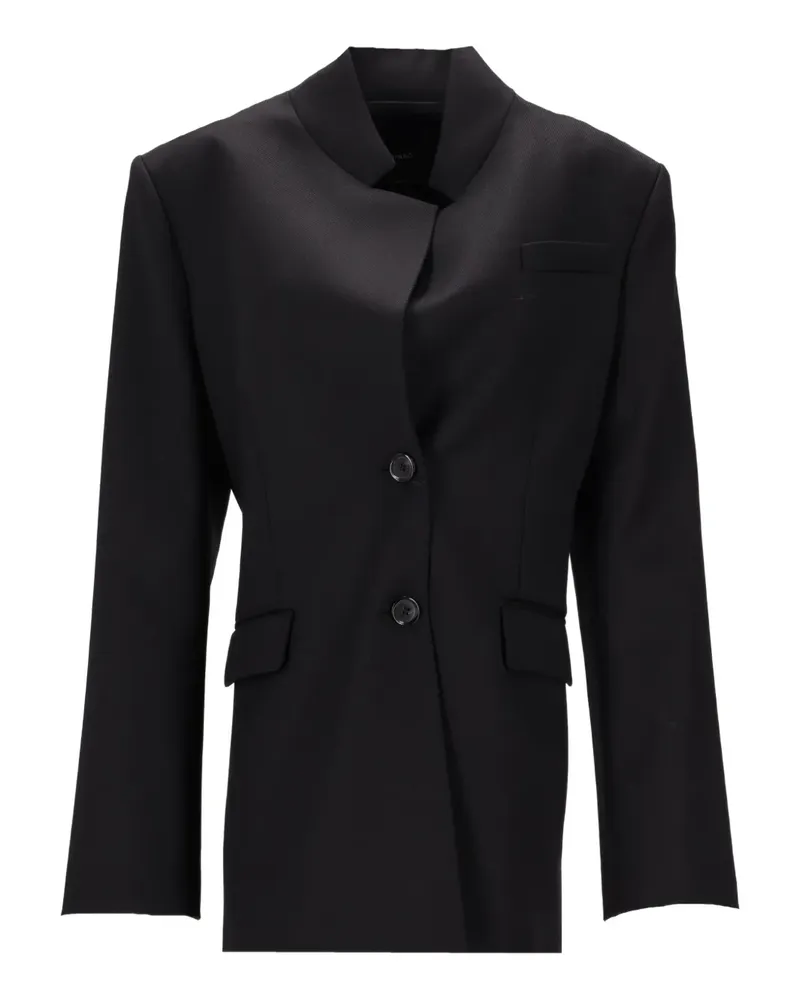 Pinko Geknöpftes Sakko - Schwarz Schwarz