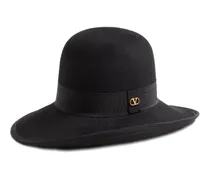 Filzhut mit breiter Krempe - Schwarz