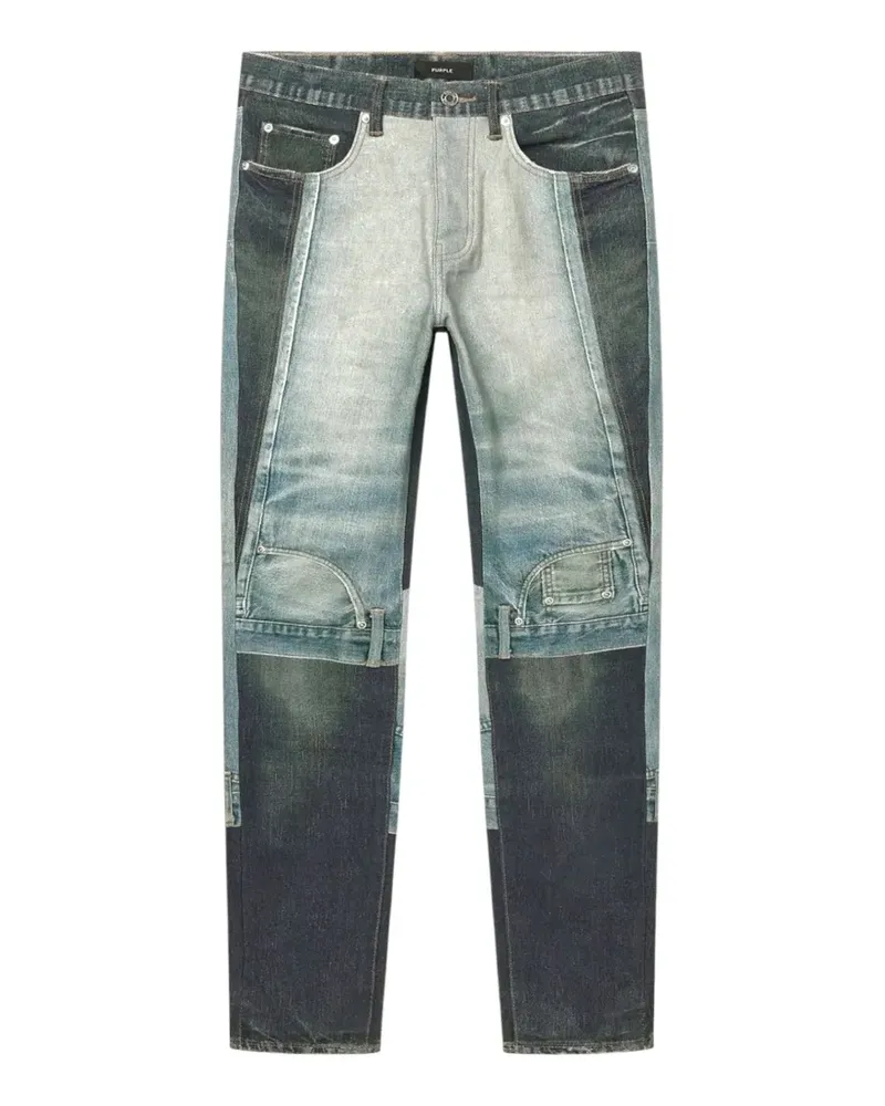 PURPLE BRAND Upside Down Jeans - Blau Blau