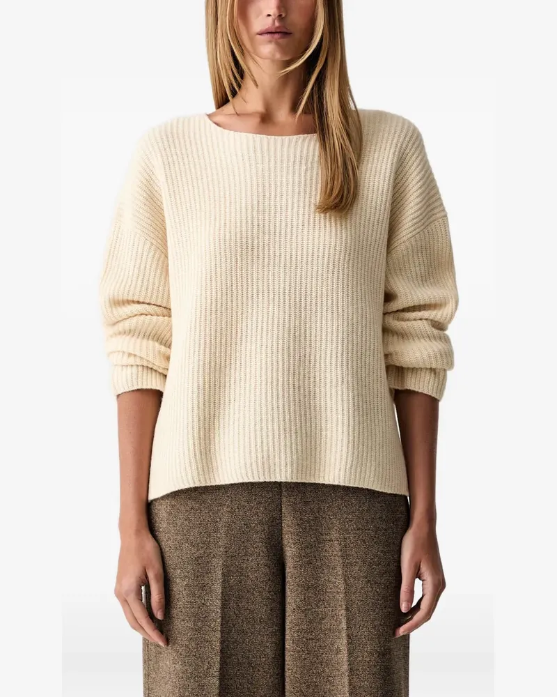 Marc O'Polo Gerippter Pullover - Nude Nude