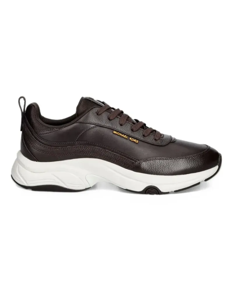 Michael Kors Hartley leather trainers - Braun Braun