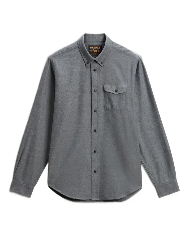 Woolrich Hemd mit Taschendetail - Grau Grau