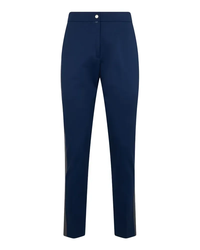 MOORER Klassische Hose mit Streifen - Blau Blau