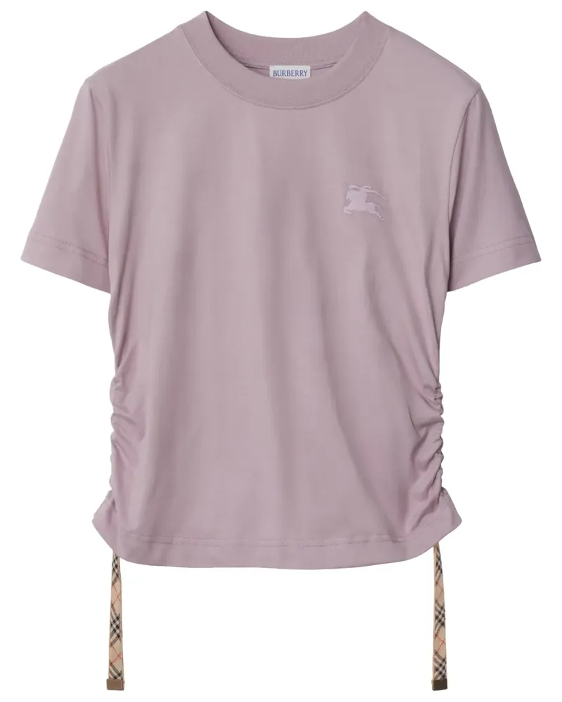 Burberry Equestrian Knight T-Shirt - Violett Violett