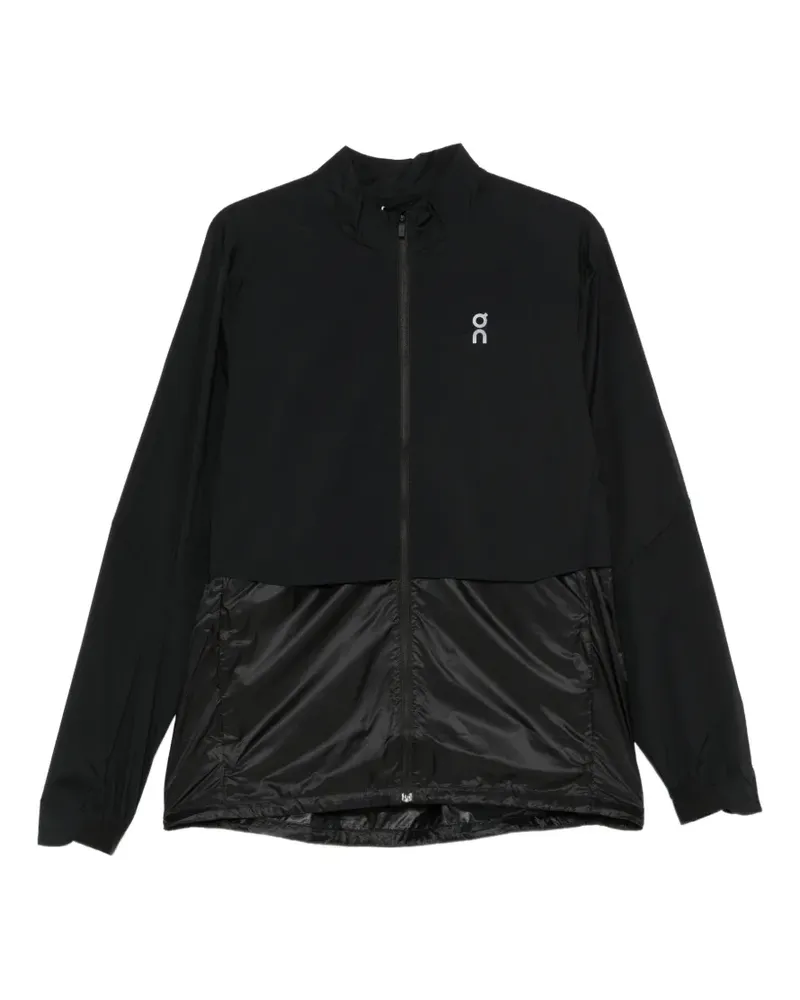ON panelled zip-up jacket - Schwarz Schwarz