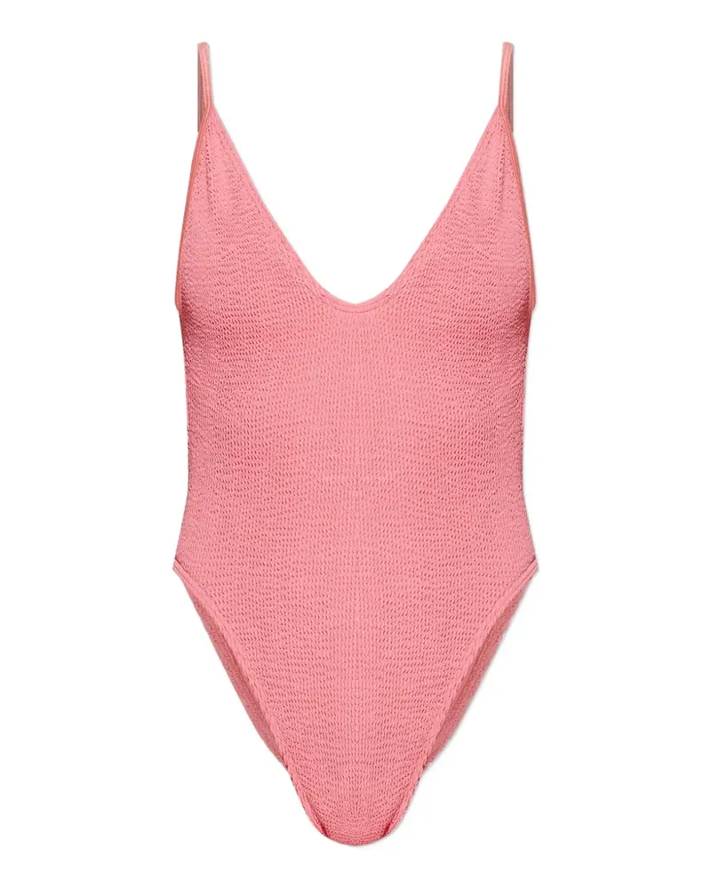 bond-eye Everly textured swimsuit - Rosa Rosa
