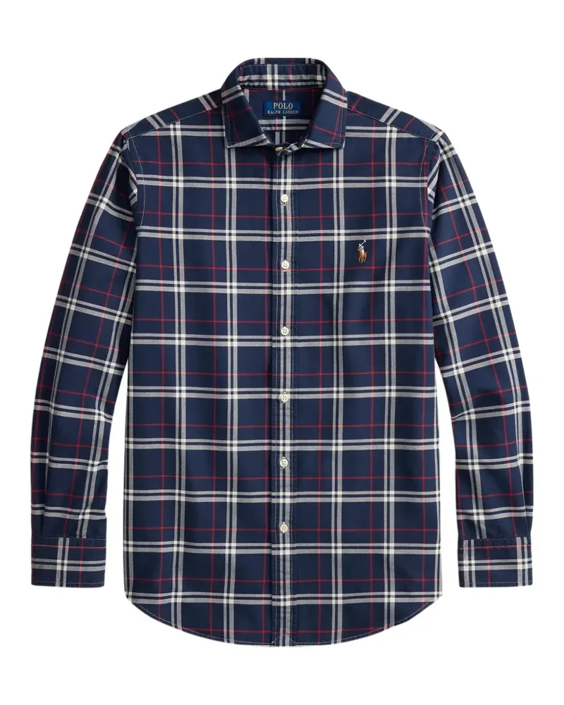 Ralph Lauren Kariertes Hemd - Blau Blau
