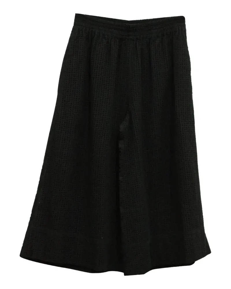 Joseph Culottes mit Ösenstickerei - Schwarz Schwarz