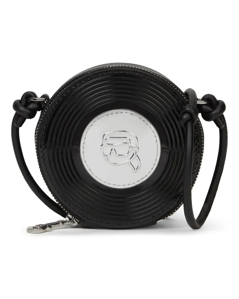 Karl Lagerfeld Ikon Novelty Turntable pouch - Schwarz Schwarz