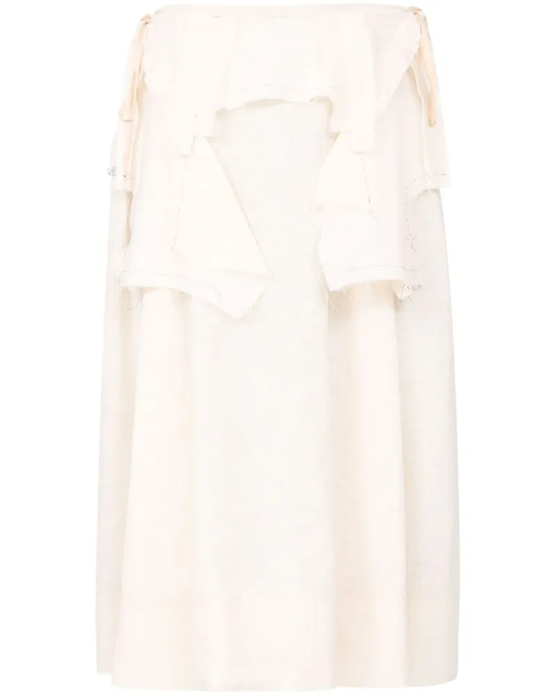 Maison Margiela Work-in-Progress Midirock - Nude Nude