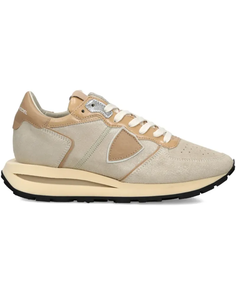 Philippe Model Sneakers mit Einsätzen - Nude Nude