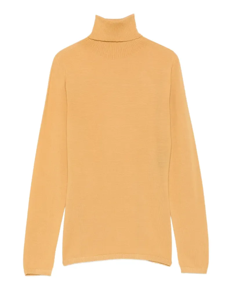 D.EXTERIOR Pullover mit Rollkragen - Gelb Gelb