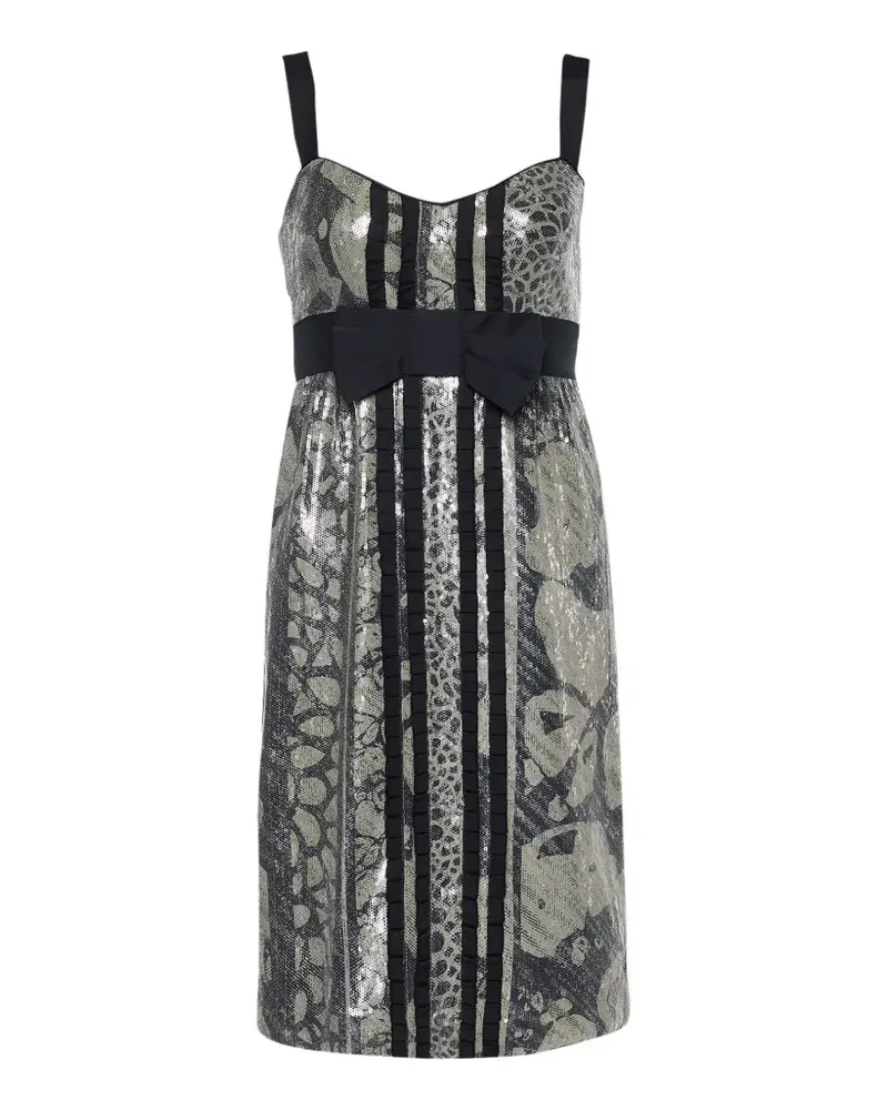 Diane von Furstenberg Ariba sequined dress - Grau Grau