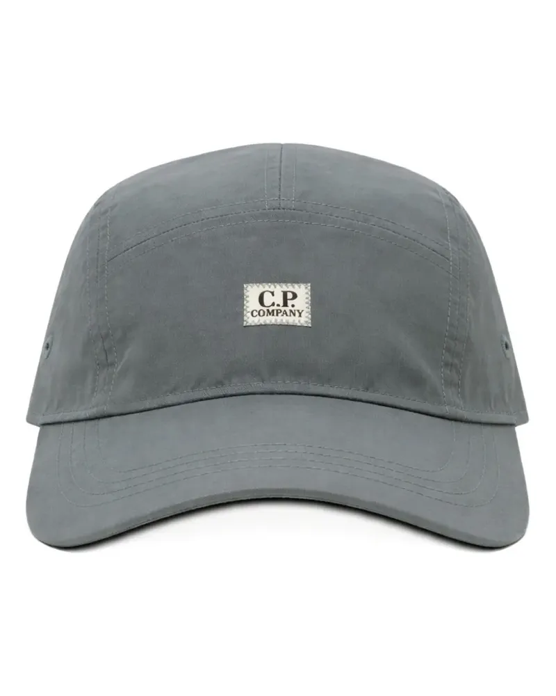 C.P. Company logo-patch baseball cap - Blau Blau