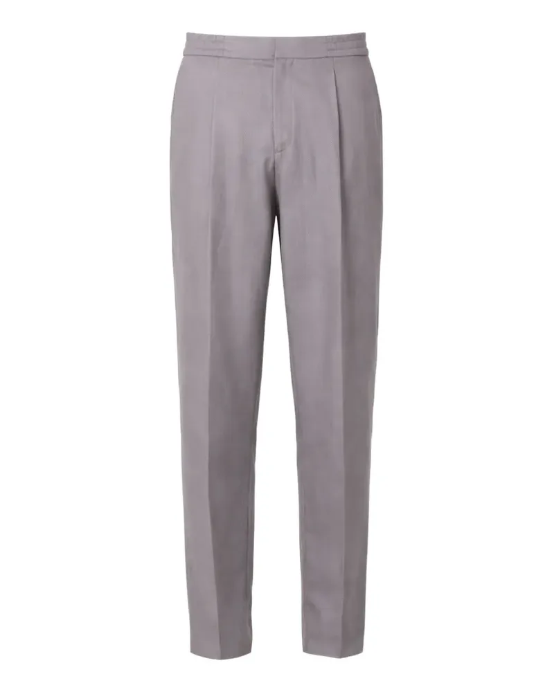Officine Generale Plissierte Hose - Grau Grau