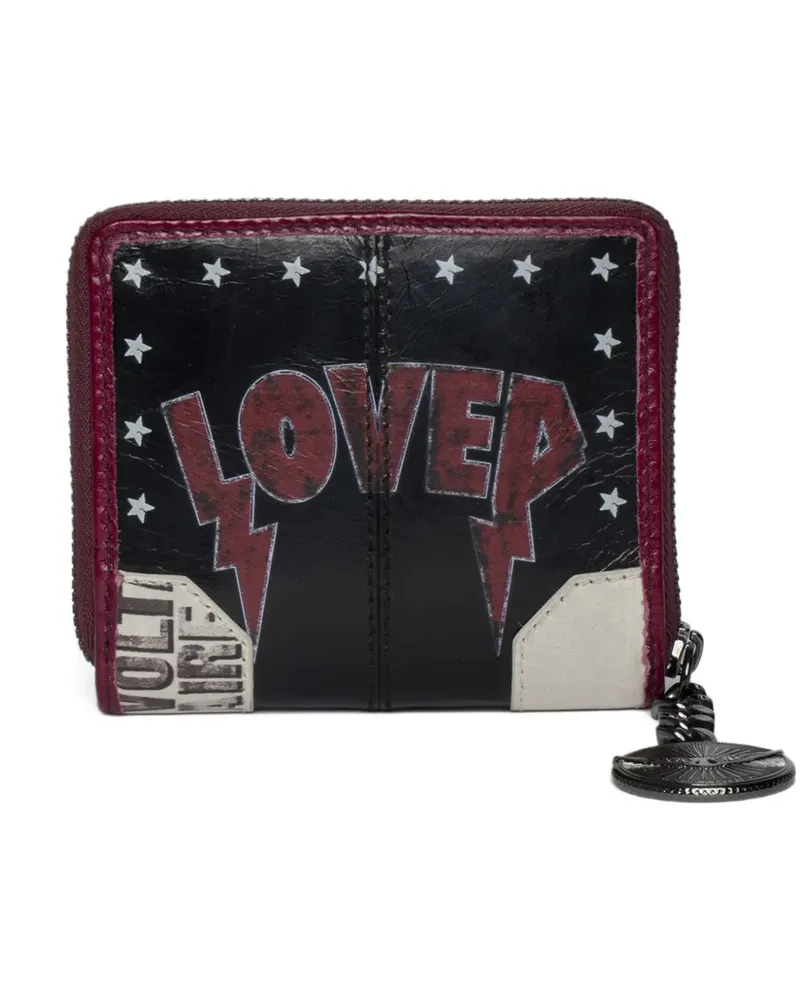 Zadig & Voltaire Sunny Mini Punk Portemonnaie - Schwarz Schwarz