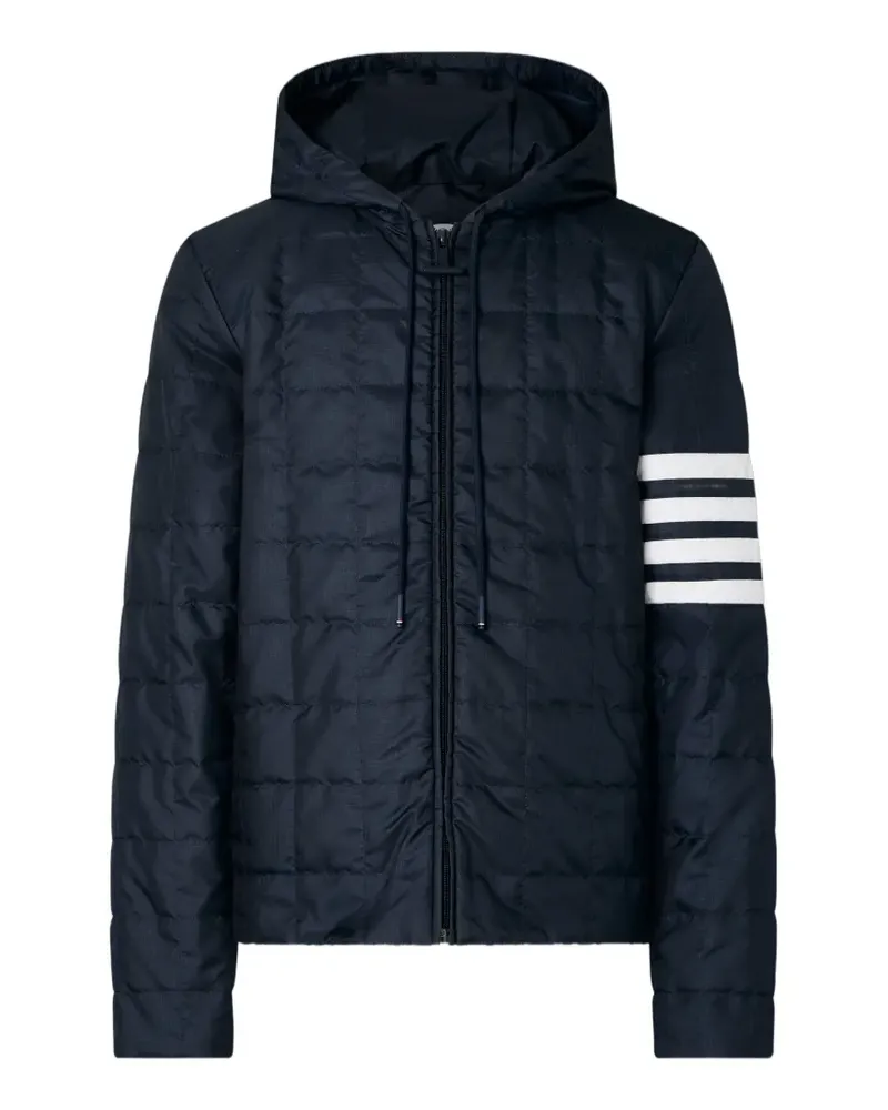 Thom Browne Oversized-Sportjacke mit Streifen - Blau Blau