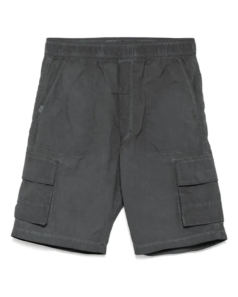 Izzue Cargo-Shorts mit Logo-Patch - Grau Grau
