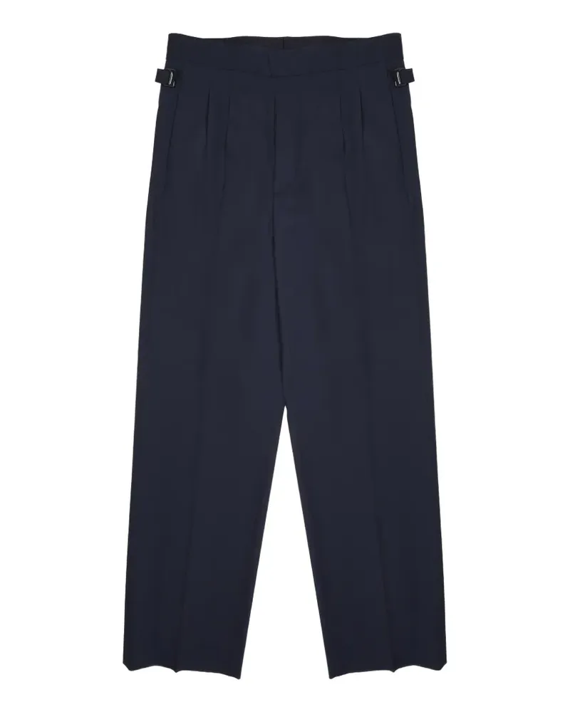 Be Able Mat pleated straight-leg trousers - Blau Blau