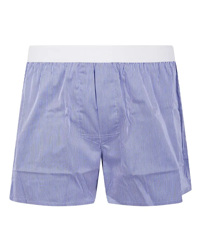 Tom Ford Gestreifte Boxershorts - Blau Blau
