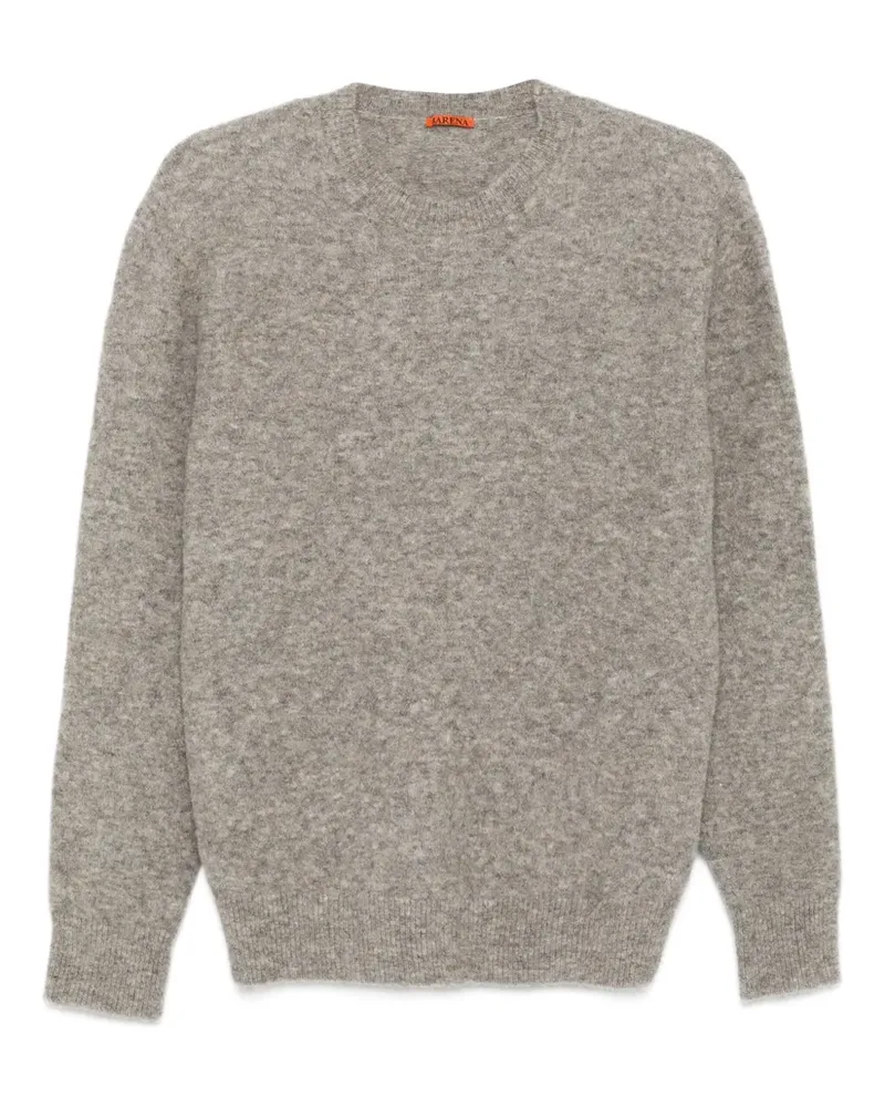 BARENA Pullover mit Rundhalsausschnitt - Grau Grau