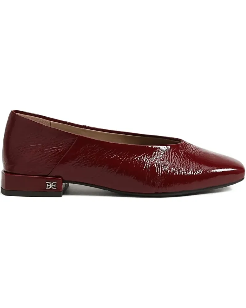 Sam Edelman Kasey Ballerinas mit eckiger Kappe - Rot Rot