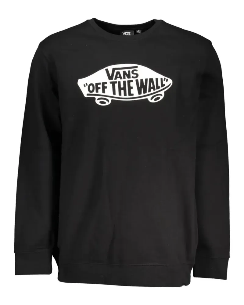Vans Off The Wall logo-print sweater - Schwarz Schwarz