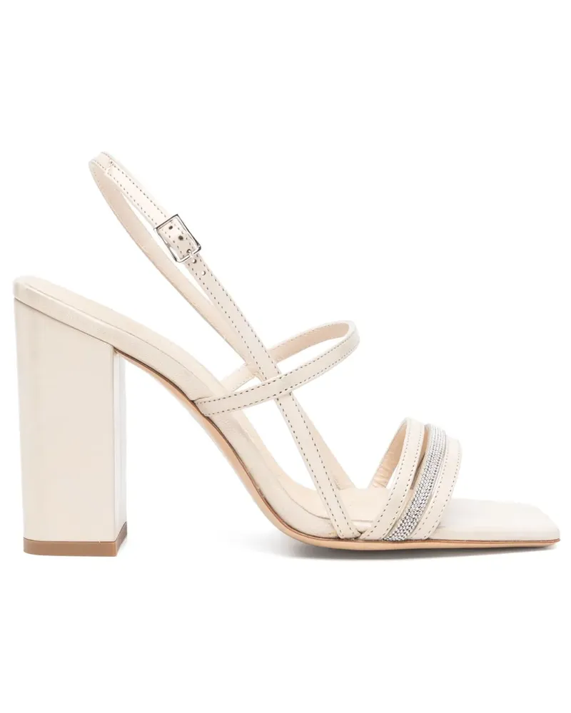 Peserico Punto Luce Sandalen 95mm - Nude Nude